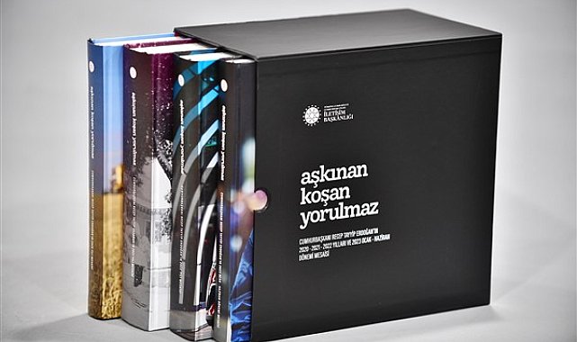 Cumhurbaşkanı Erdoğan’ın 4 yıllık tüm çalışmaları kitaplaştırıldı