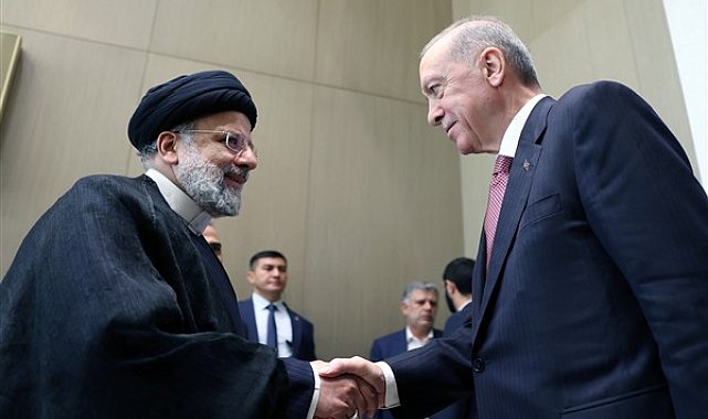 Cumhurbaşkanı Erdoğan, İran Cumhurbaşkanı Reisi ile görüştü