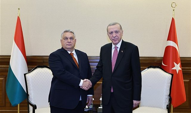 Cumhurbaşkanı Erdoğan, Macaristan Başbakanı Orban’ı kabul etti