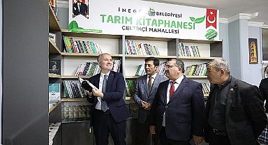 Daha Kaliteli Üretim İçin İnegöl'ün 2. Tarım Kitaphanesi Açıldı