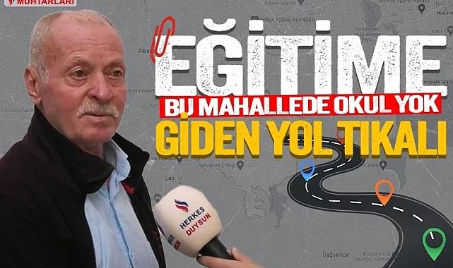 Demirci Mahallesi'nden eğitim çığlığı: Lise istiyoruz!
