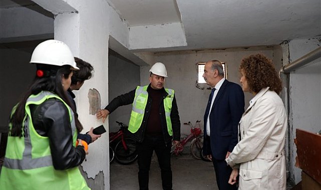 Depreme dayanıklı Mudanya için Hızlı Tarama ile bina testi başladı