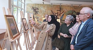 Deü'den cumhuriyet'e özel tezhip sergisi