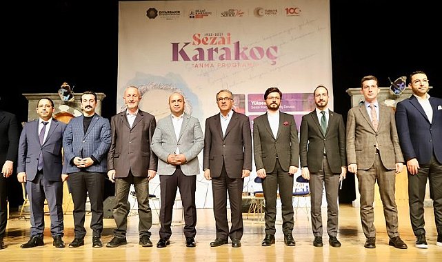 Diyarbakırlı şair ve yazar Sezai Karakoç unutulmadı