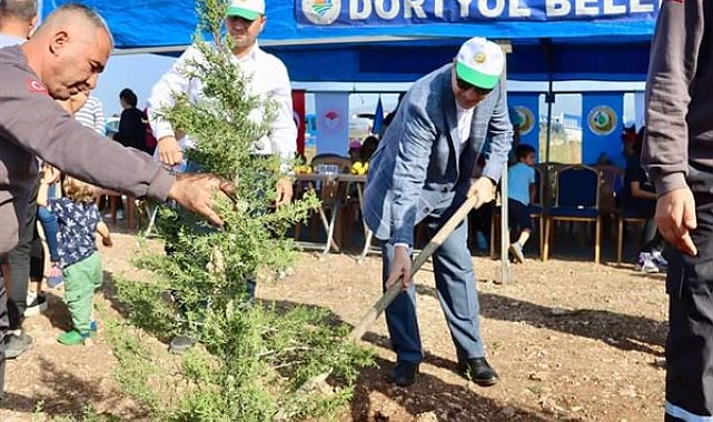 Dörtyol'da fidan dikimi gerçekleştirildi