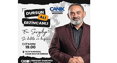Dursun Ali Erzincanlı Canik'te