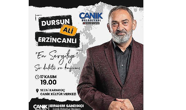 Dursun Ali Erzincanlı Canik'te