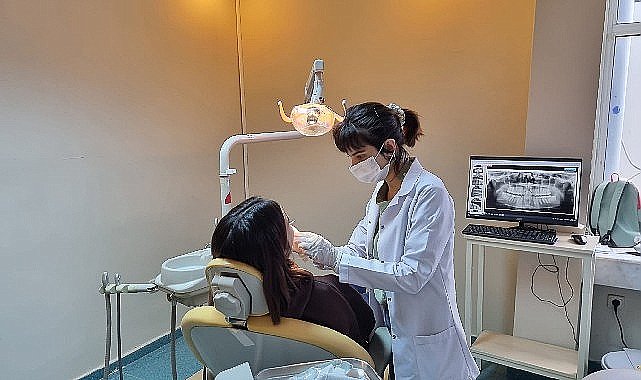 Ege'de “Cumhuriyetin 100 Yılında 100 Öğrenciye Ağız ve Diş Sağlığı Taraması