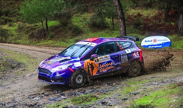 Ege Rallisi özel etabı Kemalpaşa'da gerçekleşti