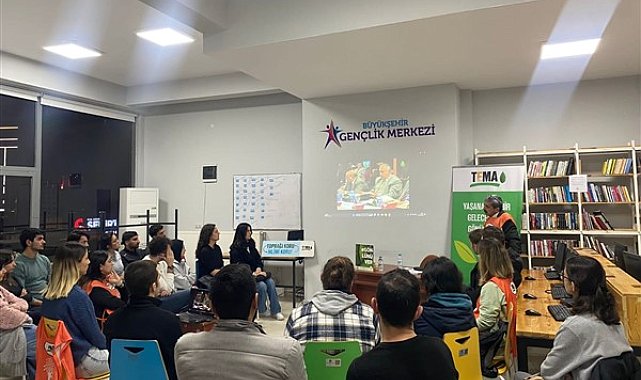 Eskişehir'de “Umut Yeşertenler TEMA” söyleşisi yapıldı