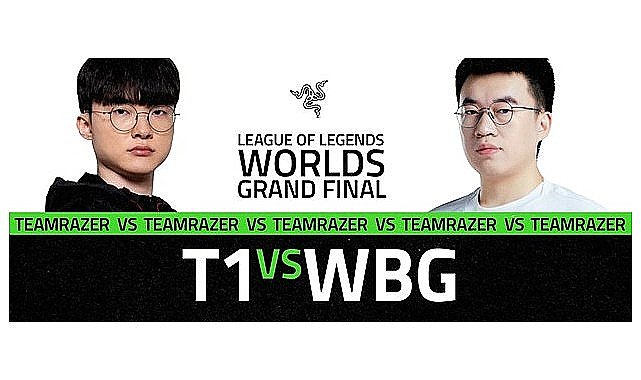 Faker ve weıbo gamıng worlds 2023'te team razer bayrağını dalgalandırdı !