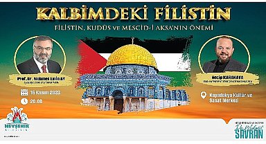 Filistin, kudüs ve mescid-aksa'nın önemi konulu söyleşi 16 kasım perşembe günü yapılacak