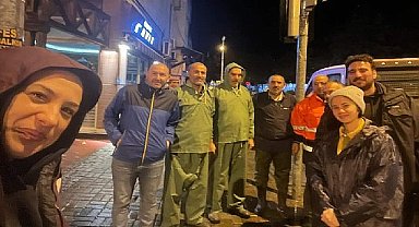 Filiz Başkan 05.45'te alandan seslendi: Tam Kadro Dışardayız, çalışmaya devam!