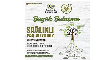 Gaziemir'de Sağlıklı Yaş Alma buluşmaları başlıyor