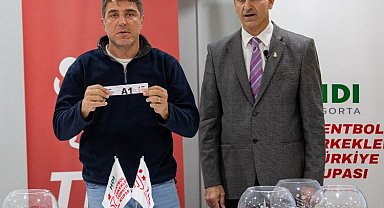 Hentbol Erkekler Türkiye'de çeyrek final kuraları çekildi