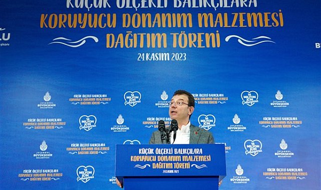 İBB’nin küçük ölçekli balıkçıya desteği sürüyor