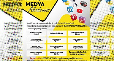 İletişim ve Medya Akademisi başlıyor