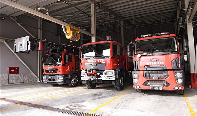 itfaiye teşkilatı yangın ve doğal afetlere karşı eğitimlerini sürdürüyor