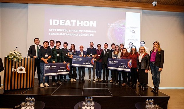 İzmir'de afetlere karşı teknolojik çözümler ödüllendirildi