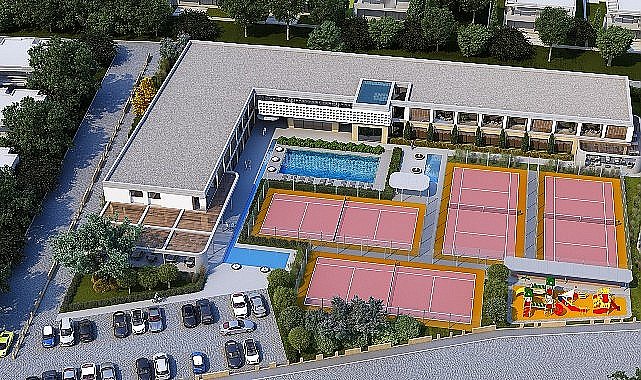 İzmir'in en kapsamlı tenis merkezinin temeli narlıdere'de atılıyor