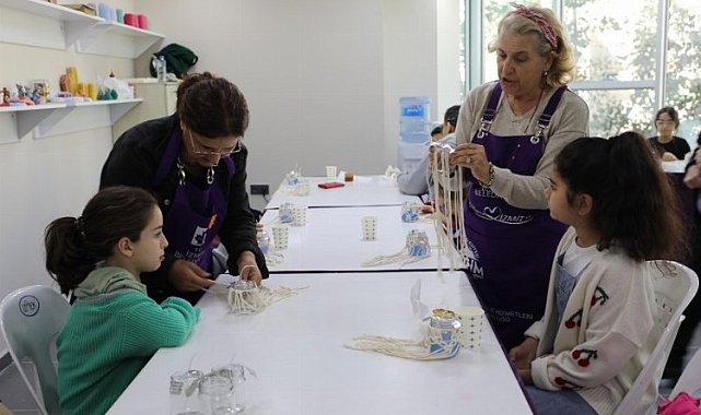 İzmitli çocuklardan Workshoplara yoğun ilgi