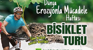 İzmit'te pedallar erozyonla mücadeleye çevrilecek