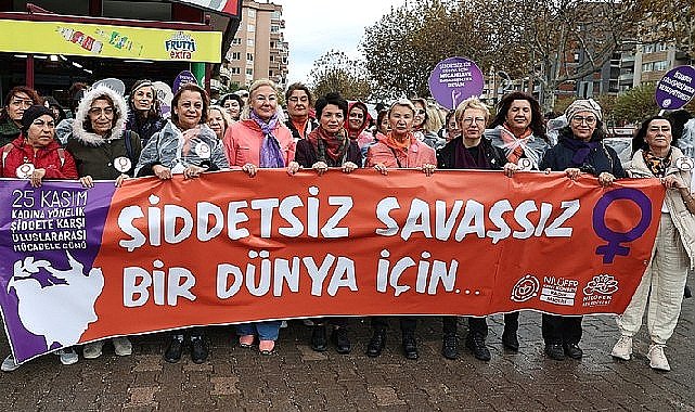 Kadınlar şiddete karşı seslerini yükseltti