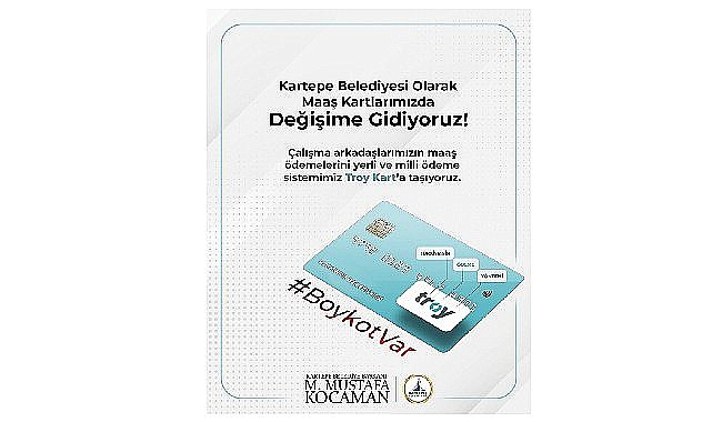 Kartepe Belediyesi troy karta geçiyor