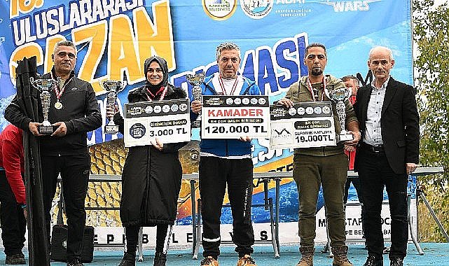 Kartepe'de sazan balığı tutma yarışması sonuçlandı