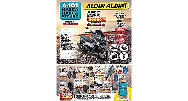 Kasım Ayının Son Gününde A101'den Kaçırılmayacak Maxi Scooter Fırsatı