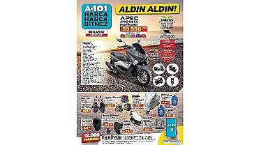 Kasım Ayının Son Gününde A101'den Kaçırılmayacak Maxi Scooter Fırsatı