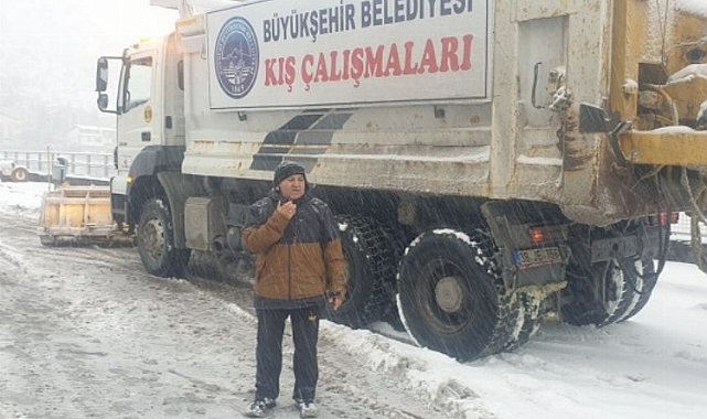 Kayseri Büyükşehir'den kış ayı için tam teyakkuz