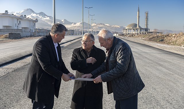 Kayseri'de alt yapı çalışmaları sürüyor