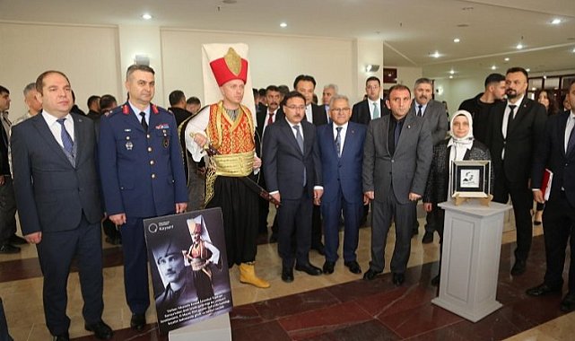 Kayseri protokolünden Atatürk Evi'ne ziyaret