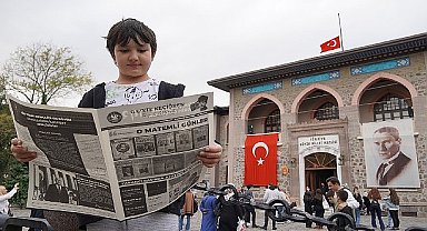 Keçiören Belediyesi'nden Atatürk'ü Ölümsüzleştiren Özel Gazete Baskısı