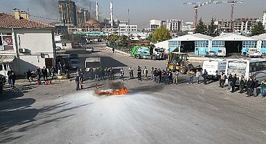 Keçiören belediyesinden yangın tatbikatı