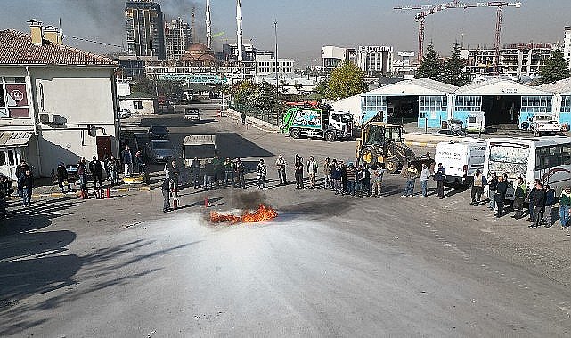 Keçiören belediyesinden yangın tatbikatı