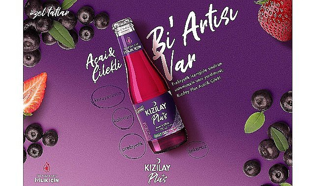 Kızılay Plus'ta her şişenin 'Bi Artısı Var'
