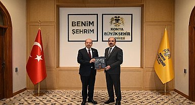 KKTC Cumhurbaşkanı Tatar, Başkan Altay'ı Ziyaret Etti