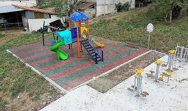 Kocaeli Büyükşehir'den köylere futbol sahası