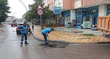 Kocaeli Büyükşehir, sağanak yağış öncesi teyakkuza geçti