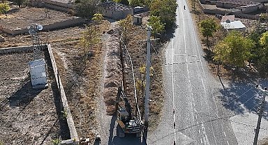 Konya Büyükşehir Çumra'ya Yeni Bir Su Şebeke Hattı Daha Kazandırıyor