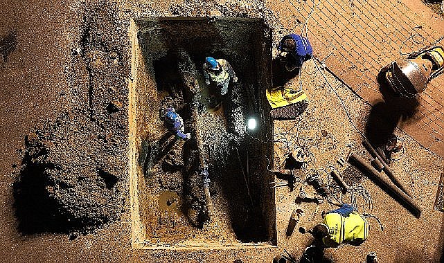 Konya Büyükşehir'den Altyapıyı Güçlendirmek Üzere Eşzamanlı Vana Değişim Operasyonu