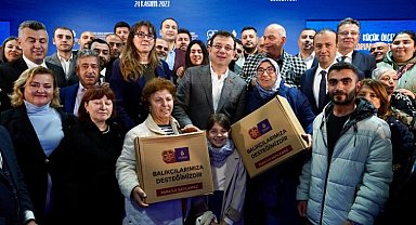 Küçük balıkçıya büyük destek