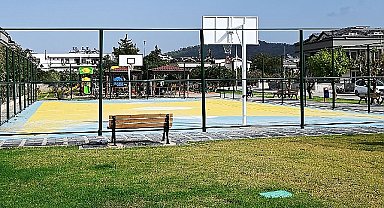 Kuzdere Mahallesi'ne 4050 metrekarelik park