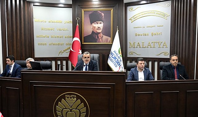 Malatya Büyükşehir Belediye Meclisi 10'uncu birleşimi yapıldı