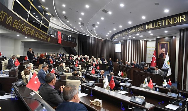 Malatya Büyükşehir Belediye Meclisi’nin 6'ncı Birleşimi yapıldı