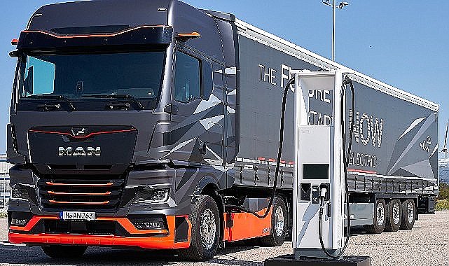 MAN'ın Yeni Elektrikli Kamyonu MAN eTruck Satışına Başlanıyor