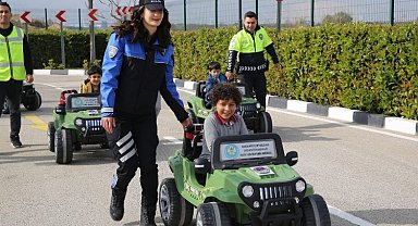 Manisa'da trafik bilinci olan nesiller yetişiyor