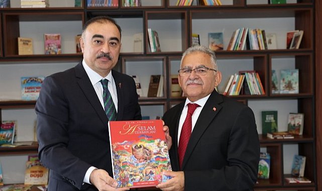 Memduh Büyükkılıç Azeri Büyükelçi'yi ağırladı